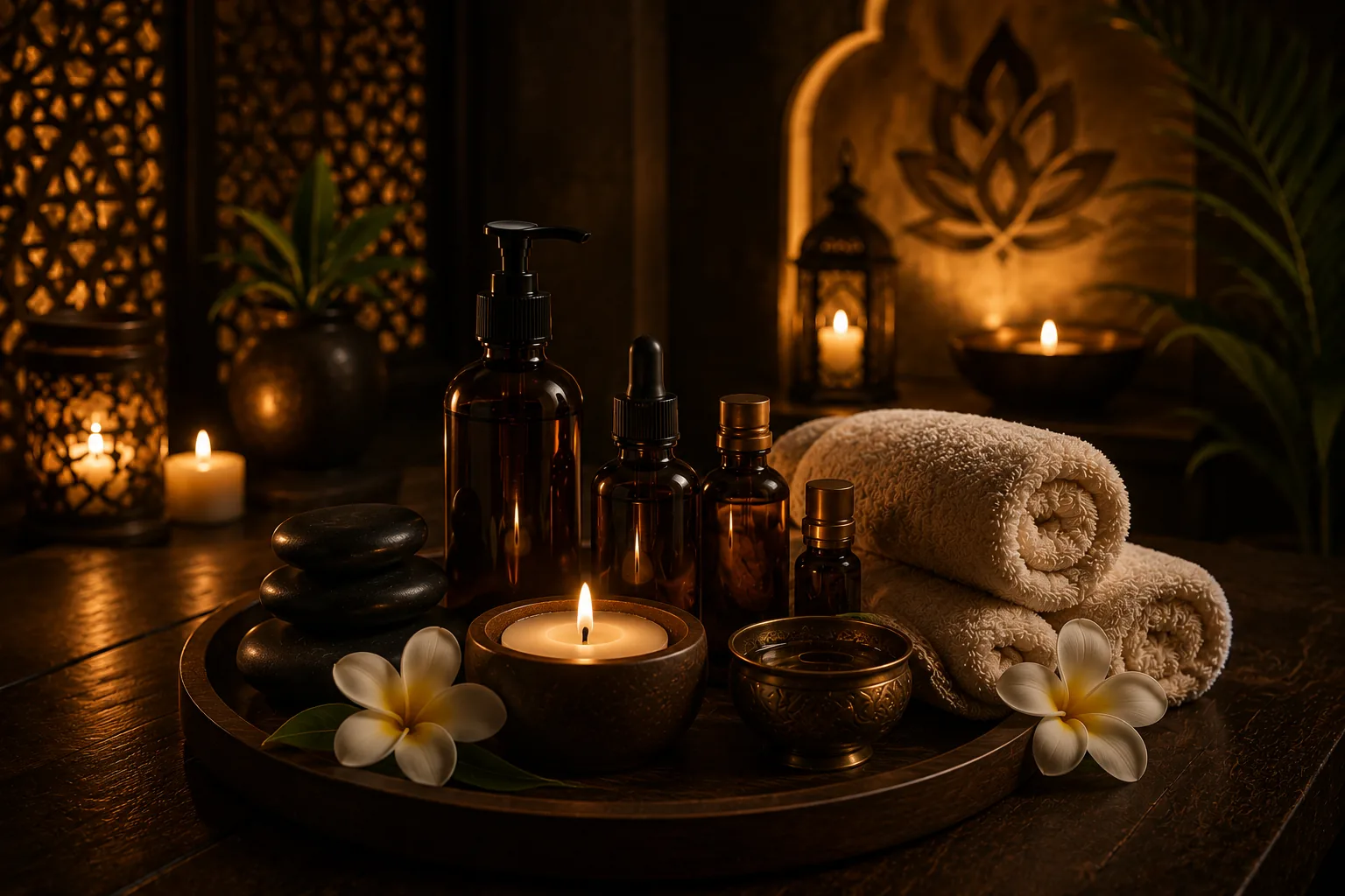 Spa interior at Plus Star Spa, Arjan