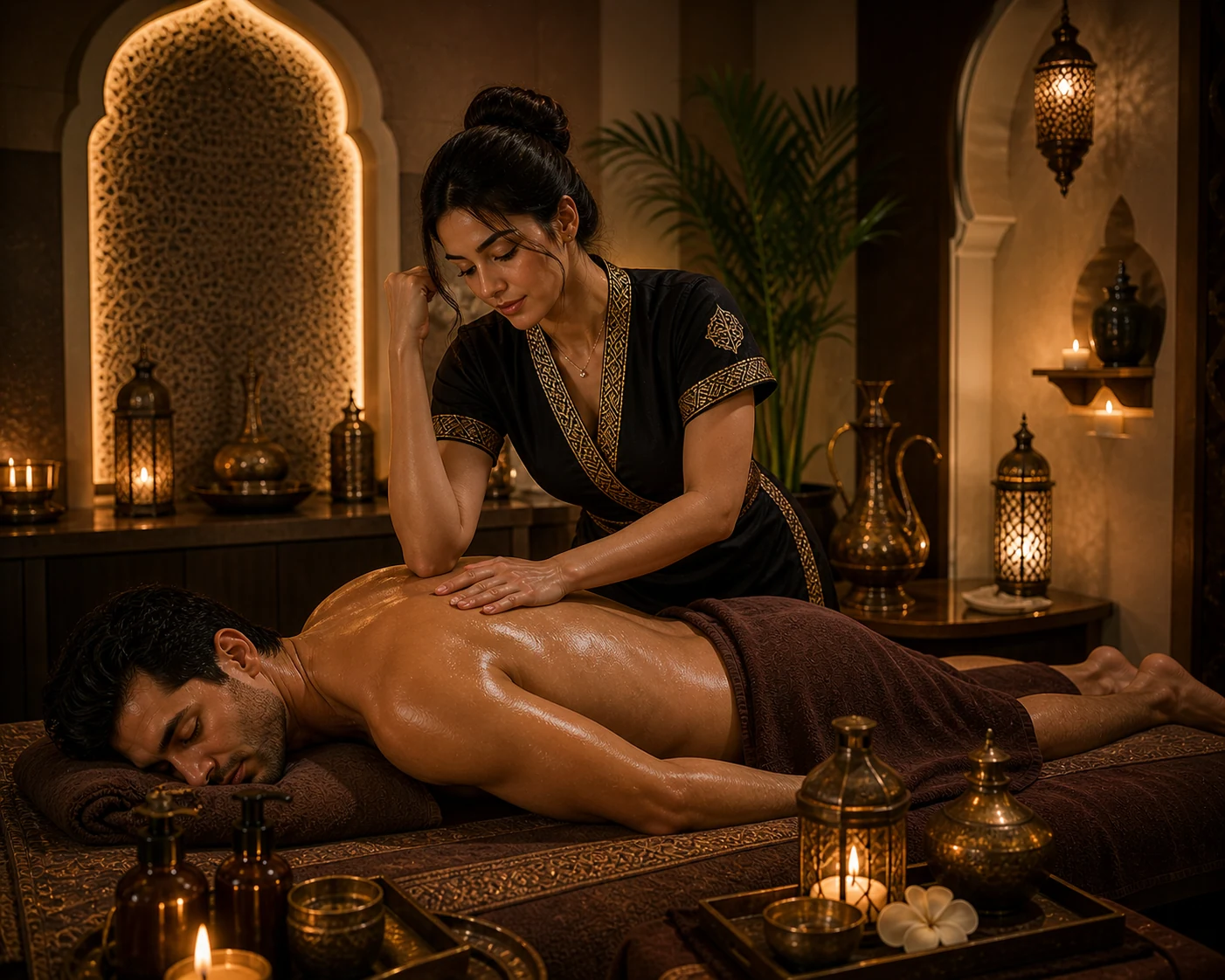 Hot Stone Massage in Arjan