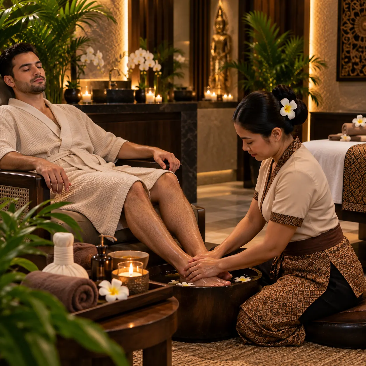Spa in Al Barsha South near Miracle Garden – foot massage