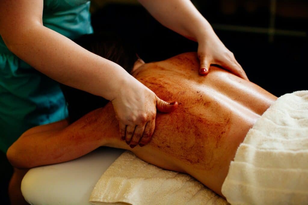 scrub body massage